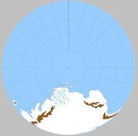 Home World globe, north