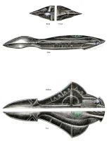 Colored pencil drawing of Void Walker