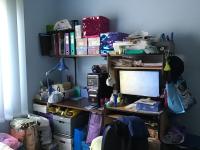 My bedroom, 2019, looking west